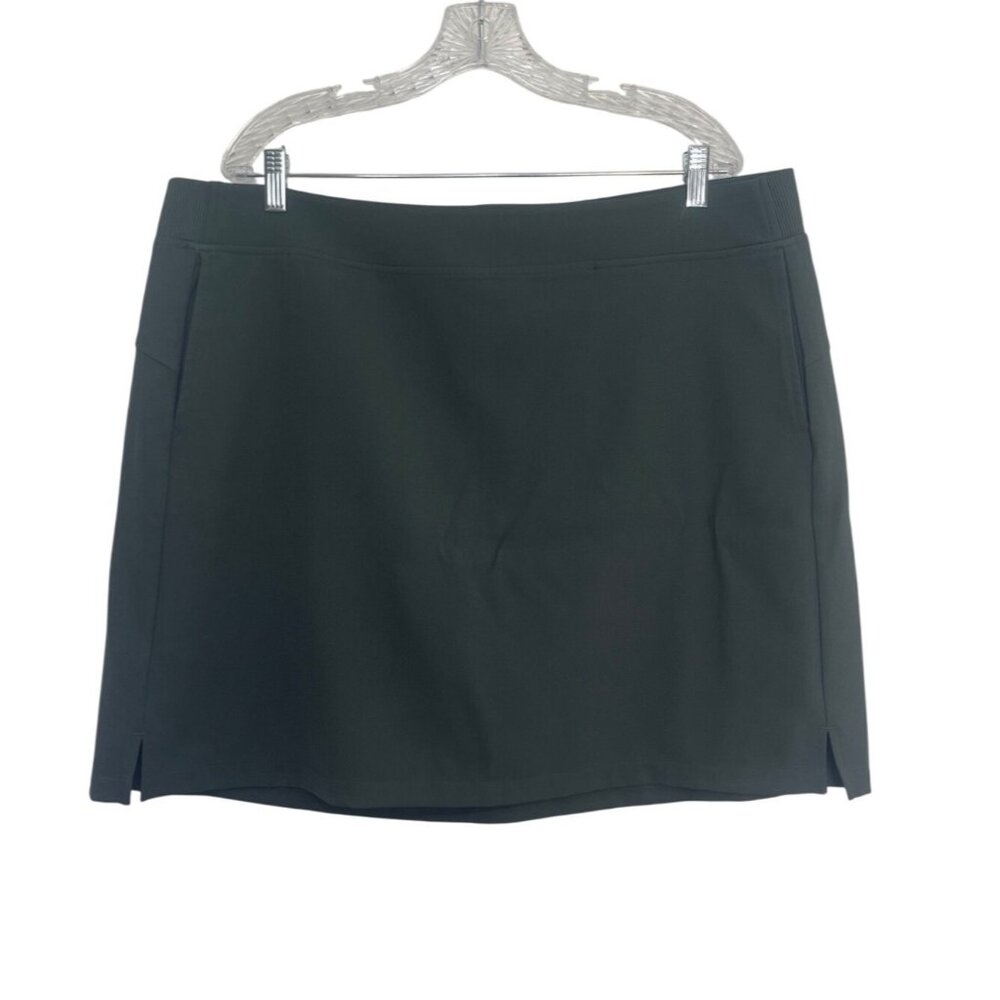 32‎ Degrees Cool Skort Womens XXL Black  Inner Shorts Activewear Casual Golf
